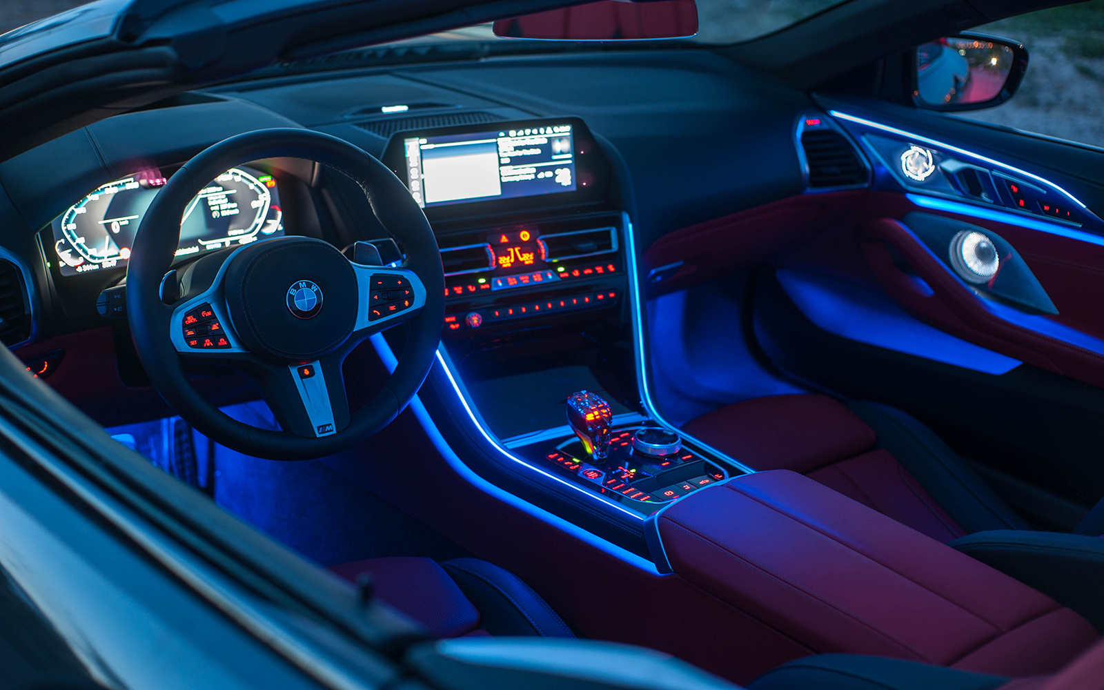 BMW m8 Interior