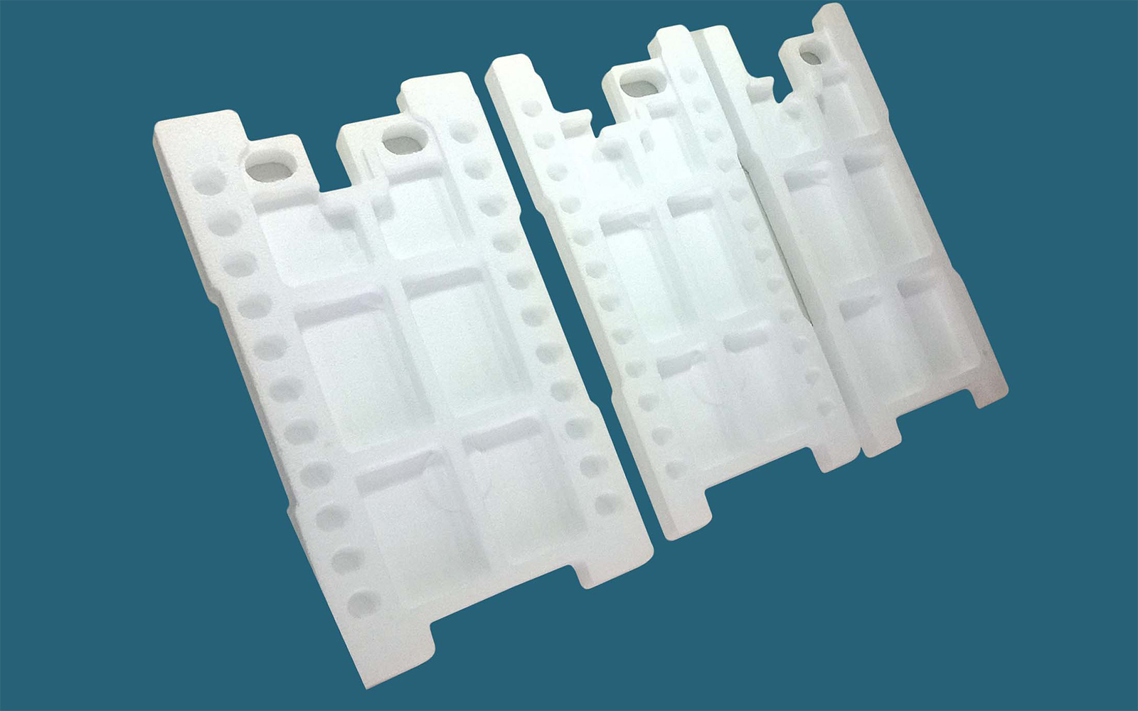 Expanded polystyrene (EPS) is an extremely efficient material in its simplicity.