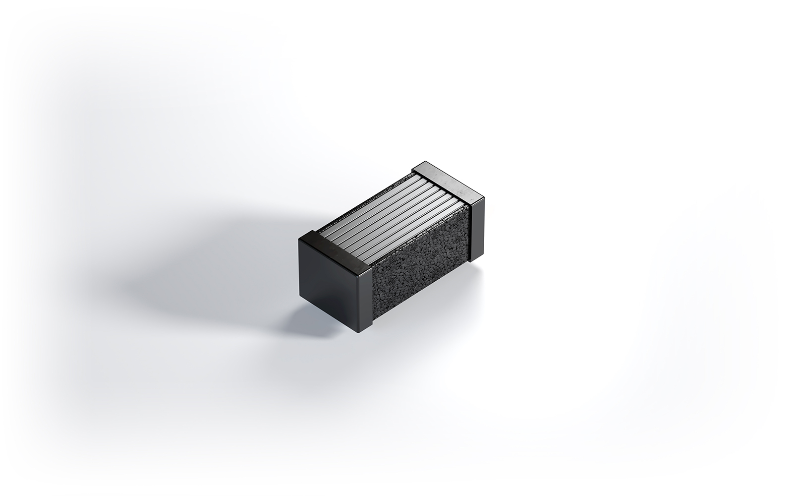 Separator from EPP foam to the cell in the electric car battery.