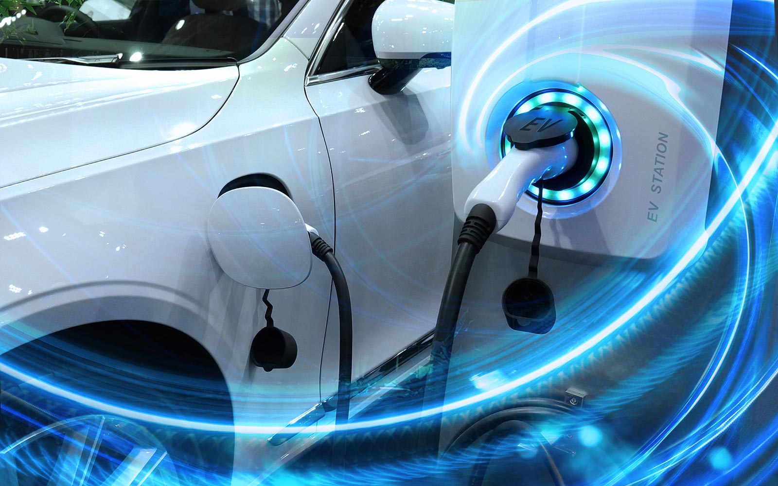 plug in electric or hybrid vehicle