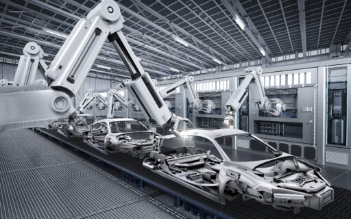 Industrial robots – development of robotization of production in the automotive industry