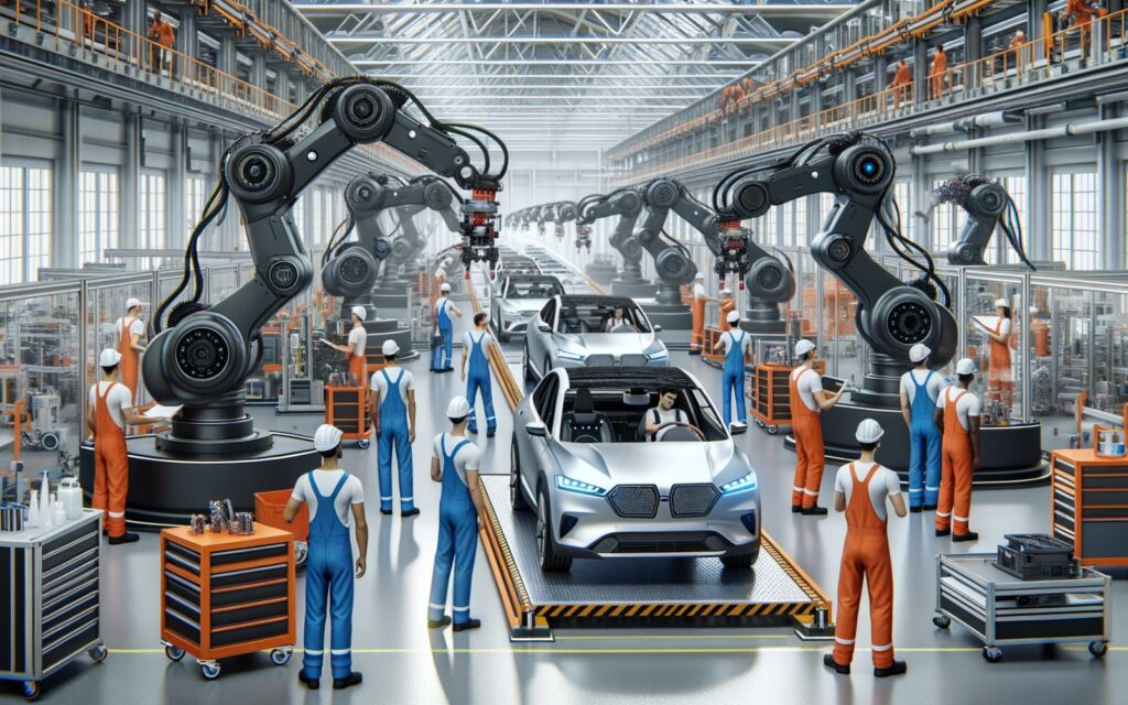 Optimisation of production processes using artificial intelligence